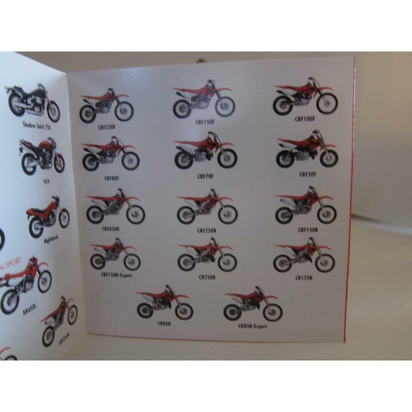 Honda Motors Division Redbook CD for press 2007 Street OFF Road ATV Scooters - Picture 9 of 11